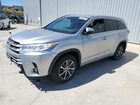 2017 Toyota Highlander Xle Silver vin: 5TDJZRFHXHS401026 Damage: Left Front Tire, Worn, Replacement Required