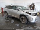 2019 Toyota Highlander Xle Silver vin: 5TDJZRFHXKS713094