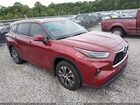2024 Toyota Highlander Xle Maroon vin: 5TDKDRAH0RS547298