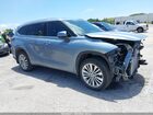 2024 Toyota Highlander Platinum Blue vin: 5TDKDRAH1RS534690