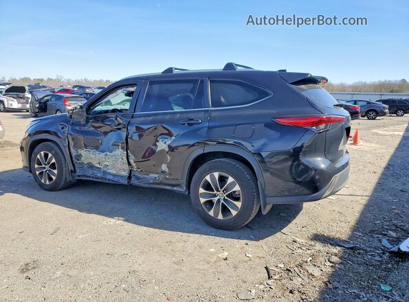 5TDKDRAH2PS027276 2023 TOYOTA HIGHLANDER Черный Задняя левая четверть
