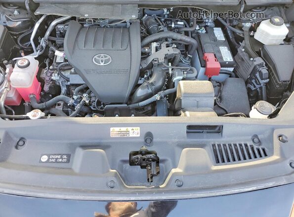 5TDKDRAH2PS027276 2023 TOYOTA HIGHLANDER Черный Вид подкапотного пространства