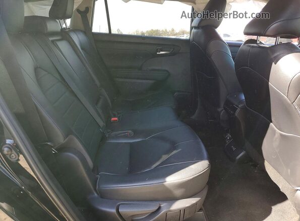 5TDKDRAH2PS027276 2023 TOYOTA HIGHLANDER Черный Вид задней части салона