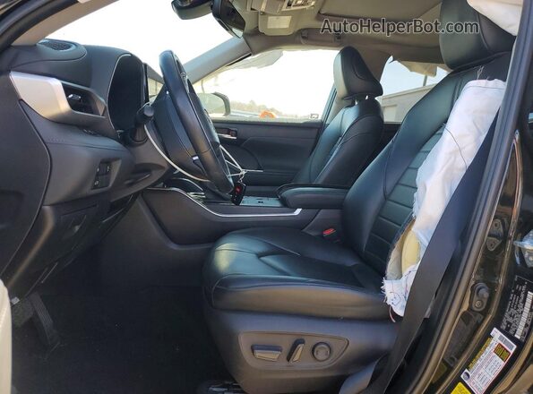 5TDKDRAH2PS027276 2023 TOYOTA HIGHLANDER Черный Вид салона спереди
