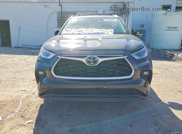 5TDKDRAH2PS027276 2023 TOYOTA HIGHLANDER Черный Вид спереди