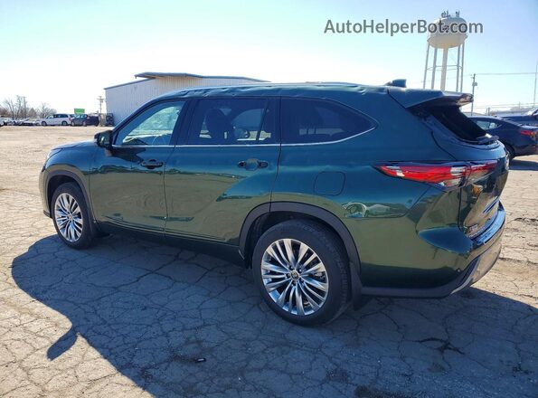 5TDKDRAH3PS507763 2023 TOYOTA HIGHLANDER Green Tył lewy