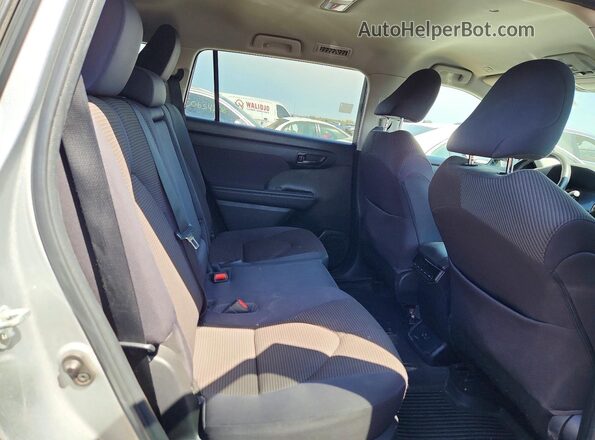 5TDKDRAH4PS006073 2023 TOYOTA HIGHLANDER Серый Вид задней части салона