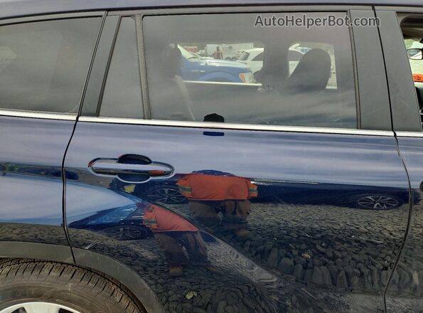 5TDKDRAH6PS034604 2023 TOYOTA HIGHLANDER Синий Вид задних сидений