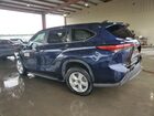 2023 Toyota Highlander Le Синий vin: 5TDKDRAH8PS500081 Damage: Left Qtr Panel, Dent(S) W/ Paint Dmg, 7 To 8 Inches