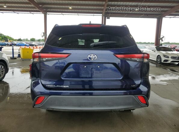 5TDKDRAH8PS500081 2023 TOYOTA HIGHLANDER Синий 