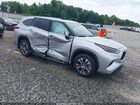 2023 Toyota Highlander Xle Gray vin: 5TDKDRAH8PS516880