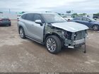 2023 Toyota Highlander Platinum Gray vin: 5TDKDRAHXPS508537
