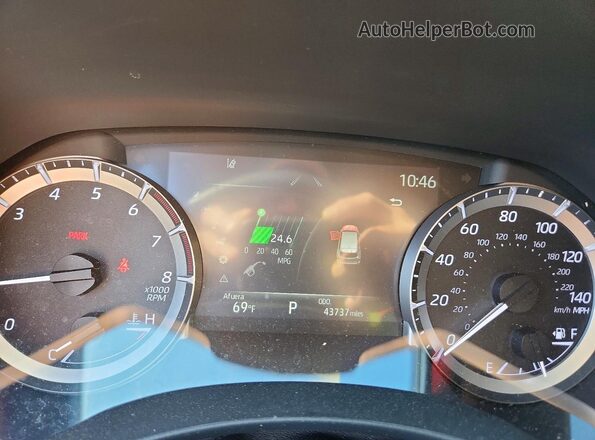 5TDKDRBH2RS565770 2024 TOYOTA HIGHLANDER Белый Вид щитка приборов