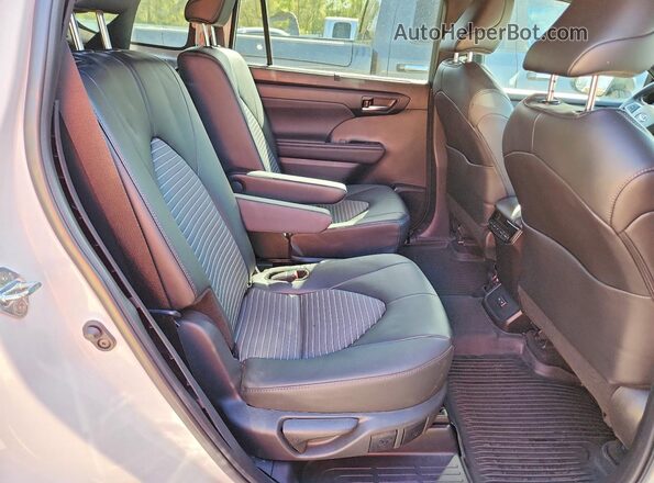 5TDKDRBH2RS565770 2024 TOYOTA HIGHLANDER Белый Вид задней части салона