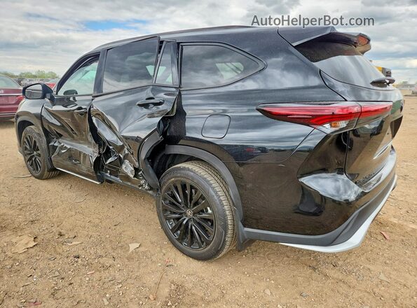 5TDKDRBH2RS573223 2024 TOYOTA HIGHLANDER Черный Задняя левая четверть