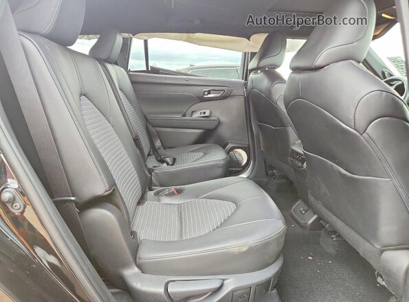 5TDKDRBH2RS573223 2024 TOYOTA HIGHLANDER Черный Вид задней части салона