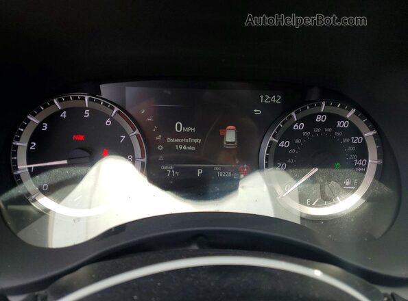 5TDKDRBH3SS589596 2025 TOYOTA HIGHLANDER Черный Вид щитка приборов