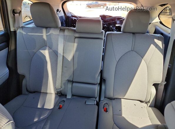 5TDKDRBH3SS589596 2025 TOYOTA HIGHLANDER Черный Вид задних сидений