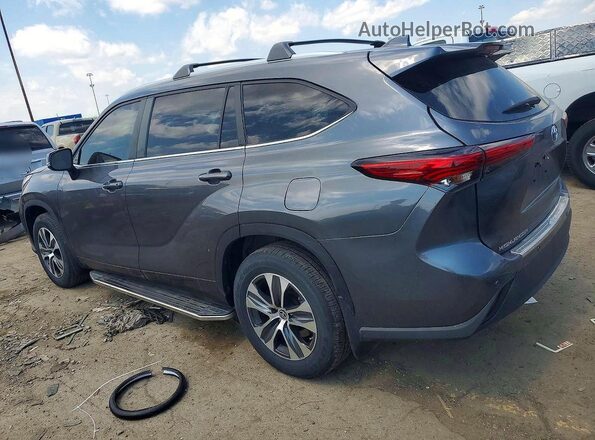 5TDKDRBH4PS503607 2023 TOYOTA HIGHLANDER Угольный Задняя левая четверть