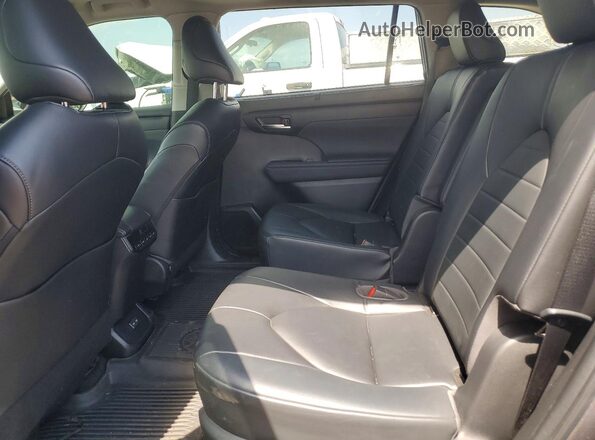 5TDKDRBH4PS503607 2023 TOYOTA HIGHLANDER Угольный Вид задней части салона