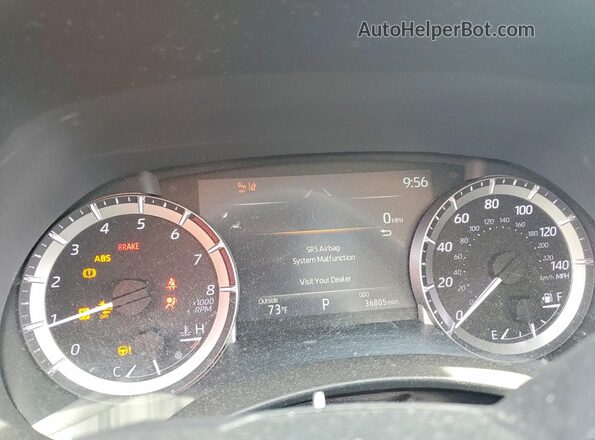5TDKDRBH6PS041356 2023 TOYOTA HIGHLANDER Белый Вид щитка приборов
