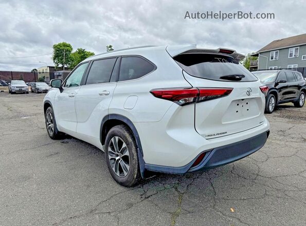 5TDKDRBH6PS515550 2023 TOYOTA HIGHLANDER White უკანა მარჯვენა