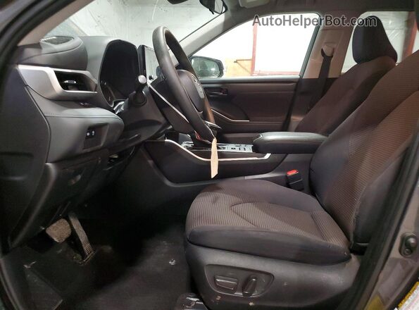 5TDKDRBH6PS516780 2023 TOYOTA HIGHLANDER Gray Vista interior delantera