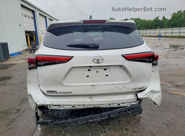 5TDKDRBH7PS014554 2023 TOYOTA HIGHLANDER Белый Вид сзади