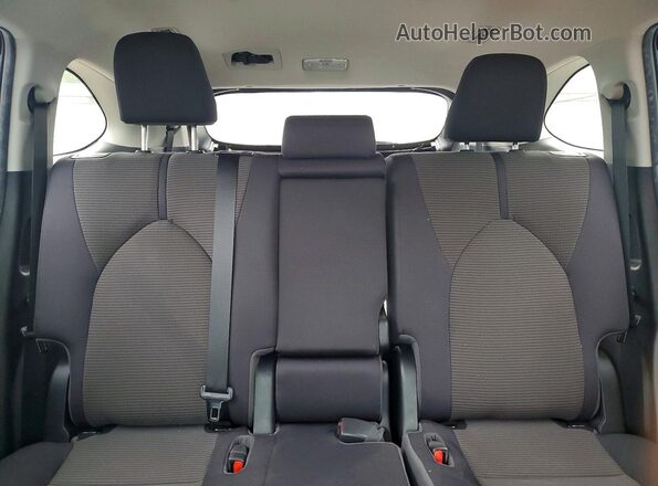 5TDKDRBH7PS014554 2023 TOYOTA HIGHLANDER Белый Вид задних сидений