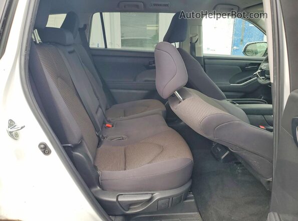 5TDKDRBH7PS014554 2023 TOYOTA HIGHLANDER Белый Вид задней части салона