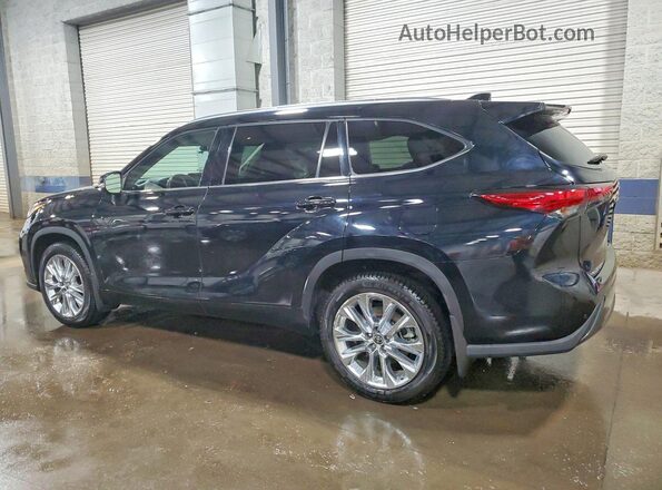 5TDKDRBH8PS027183 2023 TOYOTA HIGHLANDER Black Tył lewy