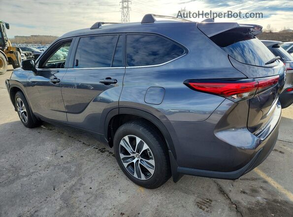 5TDKDRBH8PS045750 2023 TOYOTA HIGHLANDER Серебряный Задняя левая четверть