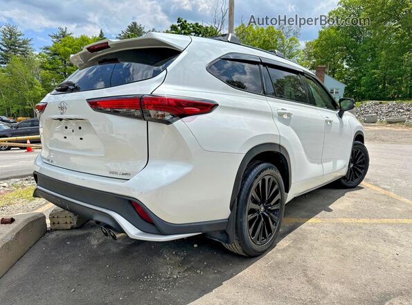 5TDKDRBH8PS511130 2023 TOYOTA HIGHLANDER Белый Задняя правая четверть