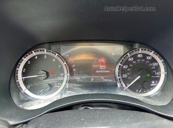 5TDKDRBH8PS511130 2023 TOYOTA HIGHLANDER Белый Вид панели приборов