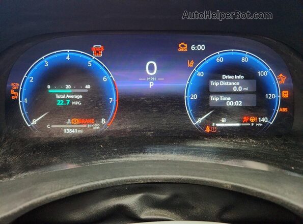5TDKDRBH8SS589366 2025 TOYOTA HIGHLANDER Black Widok zestawu wskaźników