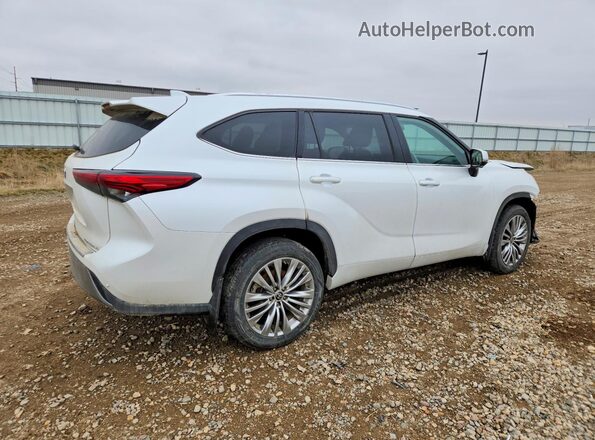 5TDKDRBHXPS039111 2023 TOYOTA HIGHLANDER Белый Задняя правая четверть