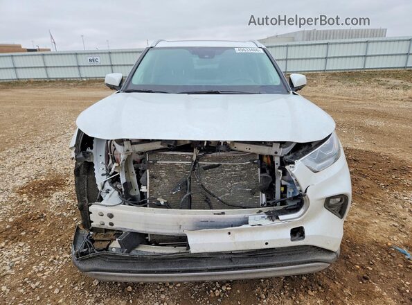 5TDKDRBHXPS039111 2023 TOYOTA HIGHLANDER Белый Вид спереди