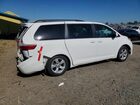 2016 Toyota Sienna Le Белый vin: 5TDKK3DC0GS706031