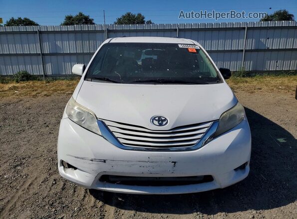 5TDKK3DC0GS706031 2016 TOYOTA SIENNA Белый Вид спереди