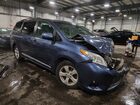 2016 Toyota Sienna Le Синий vin: 5TDKK3DC3GS737404