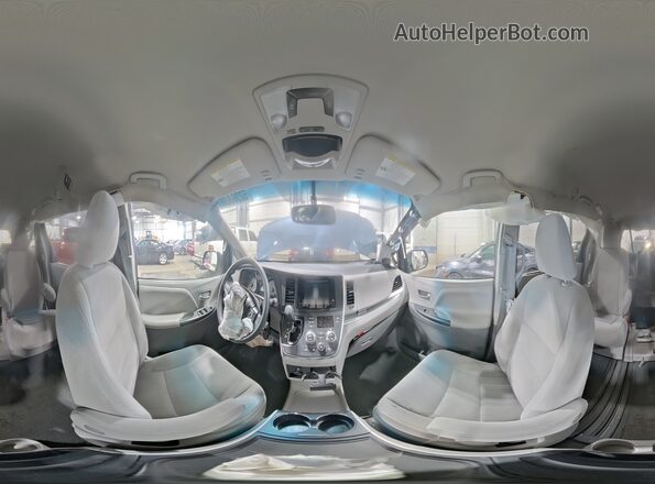 5TDKK3DC3GS737404 2016 TOYOTA SIENNA Синий Панорамный вид салона 360°