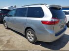 2016 Toyota Sienna Le 8 Passenger Серебряный vin: 5TDKK3DC3GS739329