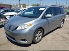 2016 Toyota Sienna Le 8 Passenger Серебряный vin: 5TDKK3DC3GS739329