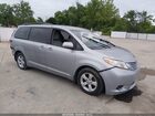 2016 Toyota Sienna Le 8 Passenger Серый vin: 5TDKK3DC4GS717887