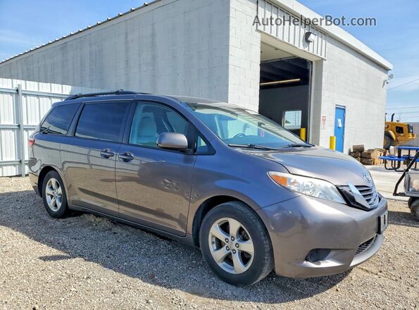 5TDKK3DC4GS756480 2016 TOYOTA SIENNA Gray Delantero derecho