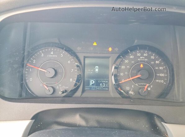 5TDKK3DC4GS756480 2016 TOYOTA SIENNA Gray Vista del cuadro de instrumentos