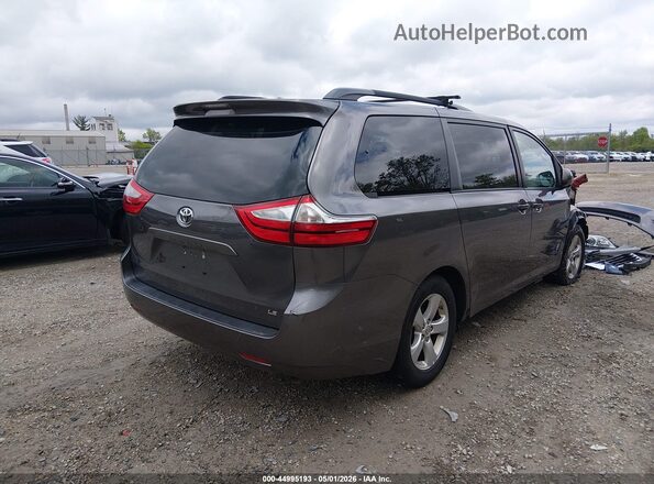 5TDKK3DC7GS729435 2016 TOYOTA LE Серый Задняя правая четверть