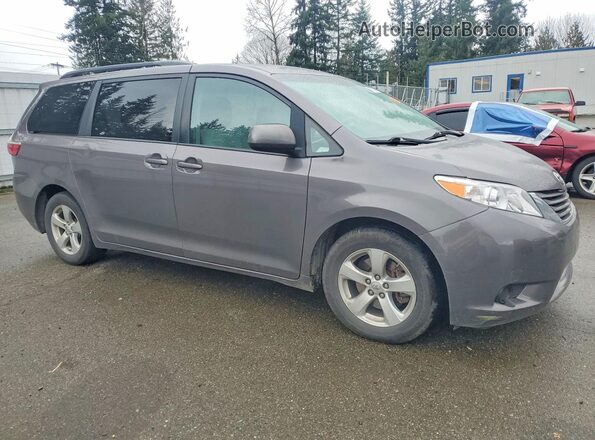 5TDKK3DC9GS746480 2016 TOYOTA SIENNA Серый Передняя правая четверть