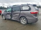 2016 Toyota Sienna Le 8-passenger Серый vin: 5TDKK3DC9GS746480