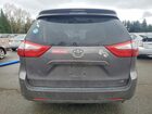 2016 Toyota Sienna Le 8-passenger Серый vin: 5TDKK3DC9GS746480